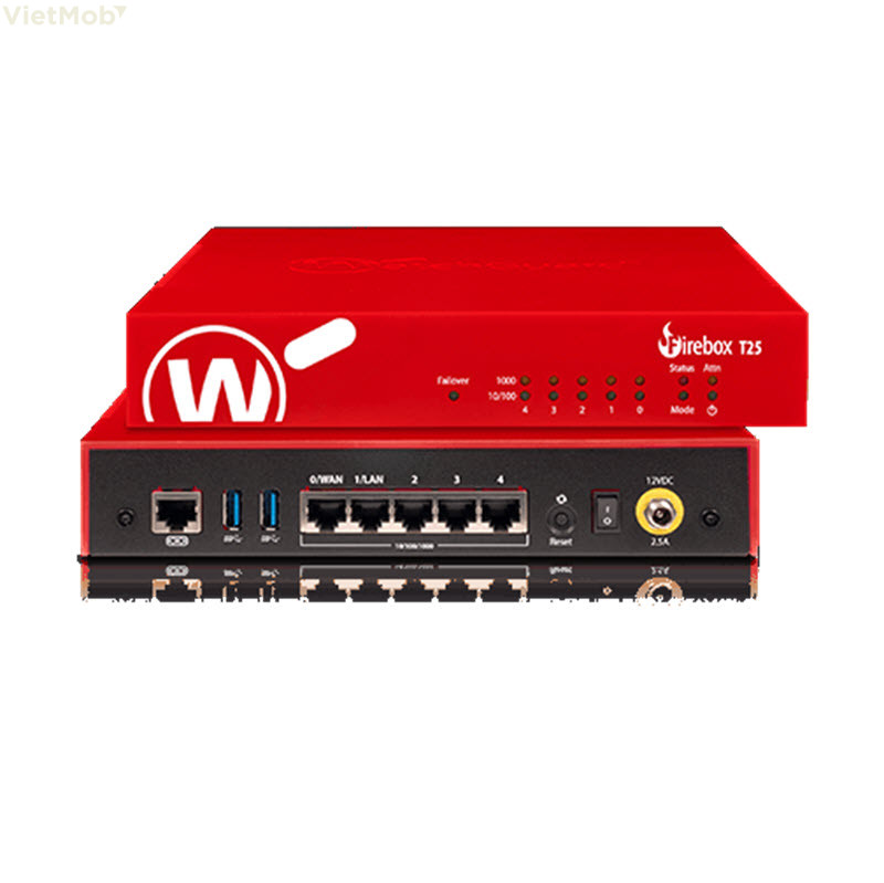 Firewall WatchGuard Firebox T25 | Chính Hãng
