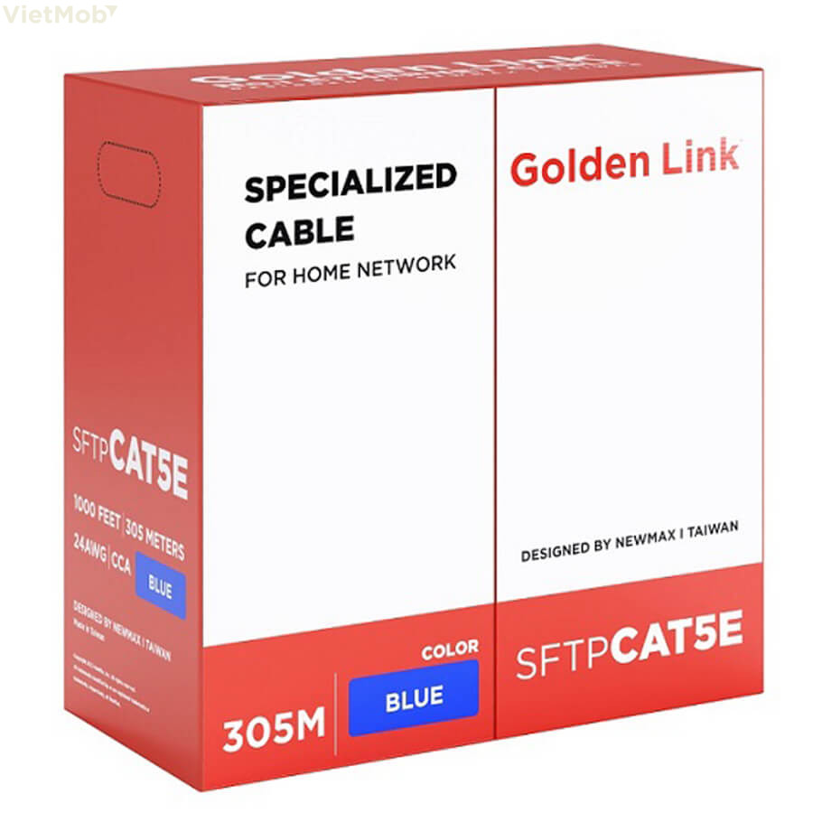 Cáp mạng Cat5e SFTP Golden Link TW1102-1 (305m)