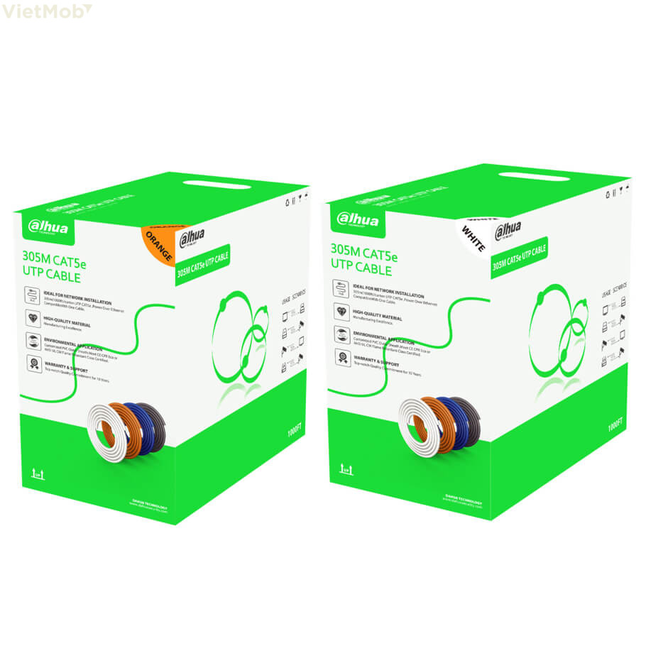 Cáp mạng CAT5E UTP DAHUA DH-PFM922I-5EUN-C