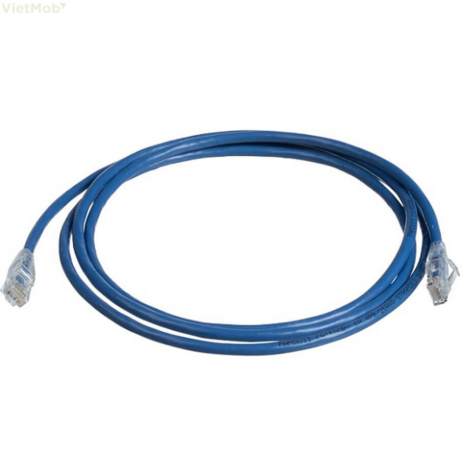 Dây nhảy đồng Cat6A UTP 2m Panduit NKU6APC2MBU