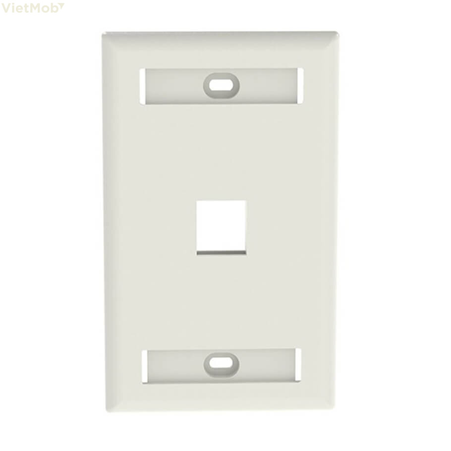 Mặt ổ cắm mạng faceplate 1 cổng Panduit NK1FIWY