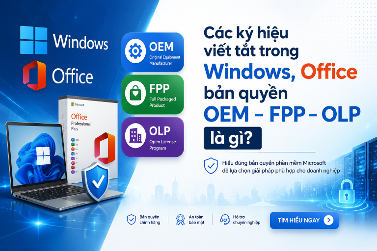 Windows & Office Bản Quyền Microsoft